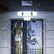 split solar wall lamp